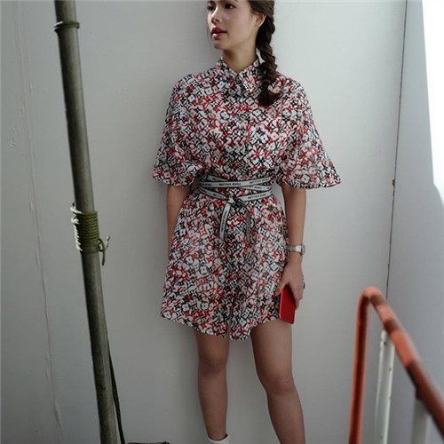 泰国女明星的时尚私服搭配