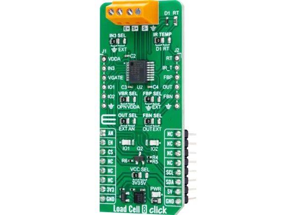 Mikroe mikoe -6060称重传感器8单击的介绍、特性、及应用
