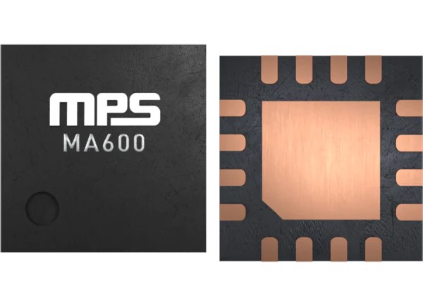 单片电源系统(MPS) MA600磁角传感器的介绍、特性、及应用
