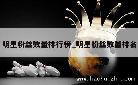 明星粉丝数量排行榜_明星粉丝数量排名 第1张