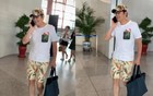 蔡国庆老师您可是巨星！就穿成这样去机场？笑死人了