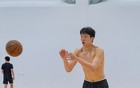 杨瀚森赴美结束特训，后续开启联合试训，肌肉越加明显！