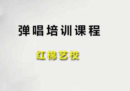 弹唱培训课程