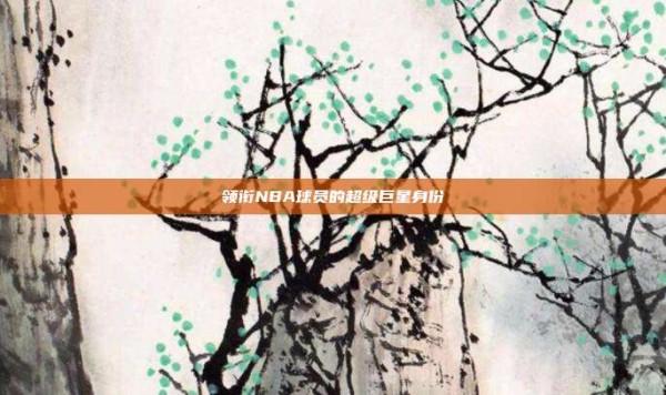 领衔NBA球员的超级巨星身份