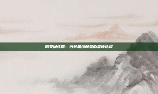精英训练营:培养篮球新星的最佳选择