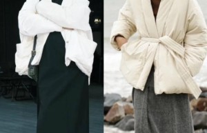 羽绒服+半身裙:时尚界的温柔显气质搭配