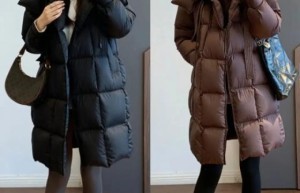 深色羽绒服:如何穿出时尚感