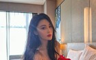 张馨予家成“水帘洞”！无奈晒视频：吃个饭回家水管爆了