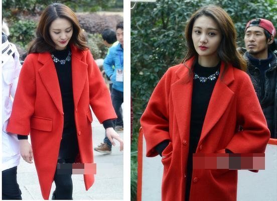 当红女星冬季私服照大比拼, 热巴女王范, 杨幂魅力, 最时尚的是她