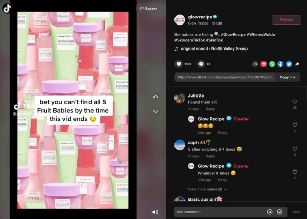 TikTok dominating the video space