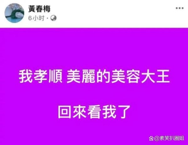 小S请同事做大S的AI影片送S妈 母亲节温馨慰藉