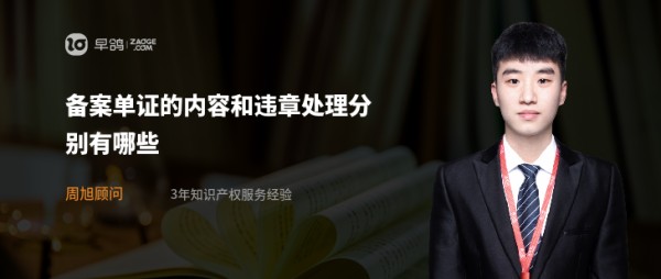 备案单证的内容和违章处理分别有哪些