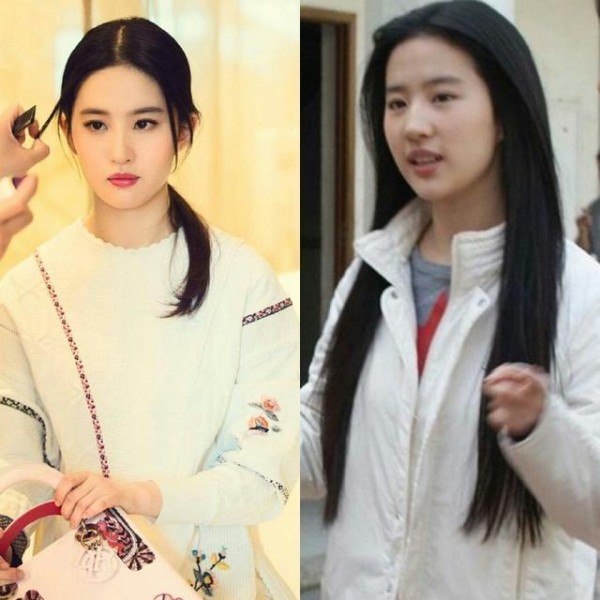 女星素颜照盘点: 赵丽颖最没差, 刘亦菲最美, 郑爽最清纯
