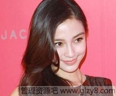 娱乐圈中女明星侧分发型图片