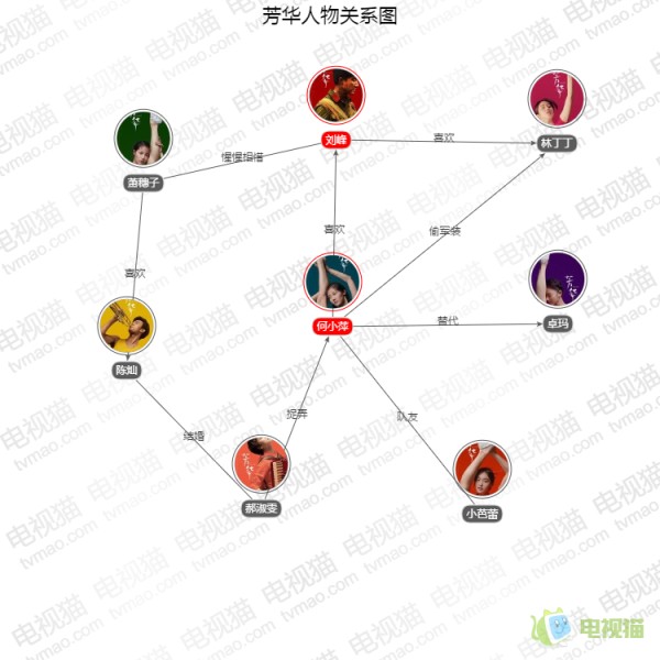 芳华人物关系图