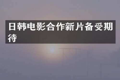 日韩电影合作新片备受期待
