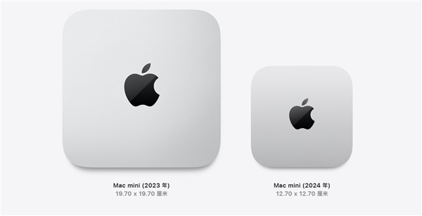 苹果史上最小电脑!新款Mac mini今日预售:16GB内存4499元起