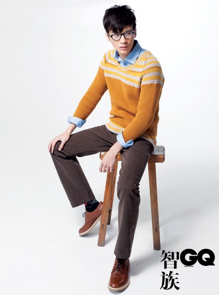 效仿时装偶像——低调文艺Woody Allen