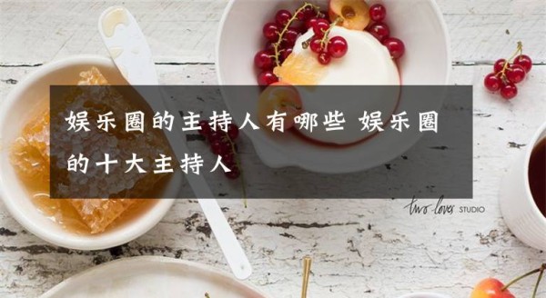 娱乐圈的主持人有哪些 娱乐圈的十大主持人文章配图