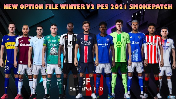 PES2021烟雾大补冬窗转会补丁v2 (更新至25.1.20)