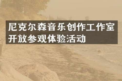 尼克尔森音乐创作工作室开放参观体验活动