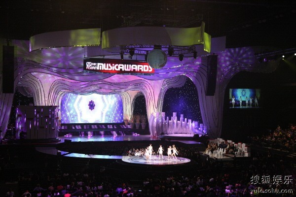 2010MAMA活动现场全景
