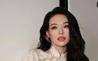 舒淇近照曝光：波浪长发+短旗袍，49岁仍优雅魅惑