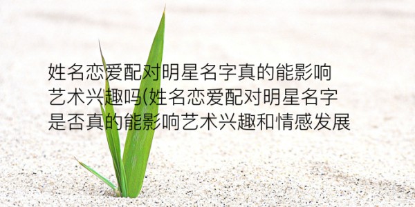姓名婚姻配对头像游戏截图
