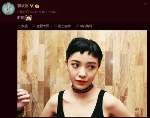 郭采洁红毯造型遭吐槽 明星穿搭如何不出错