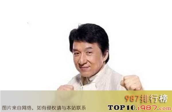 十大世界电影巨星之成龙