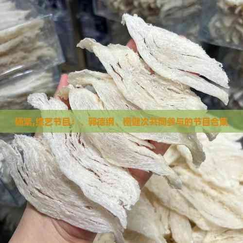杨紫,综艺节目：、郭德纲、檀健次共同参与的节目合集