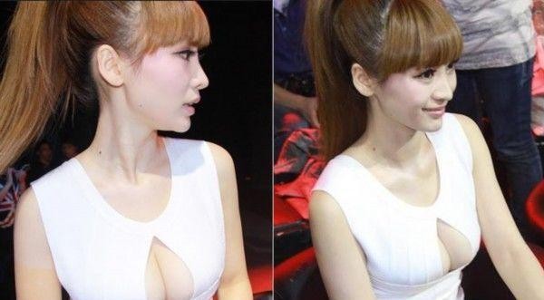 娱乐圈胸部最美的七位女星：柳岩垫底，杨幂这张最尴尬！