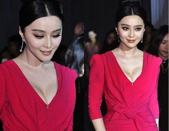 娱乐圈胸部最美的七位女星：柳岩垫底，杨幂这张最尴尬！