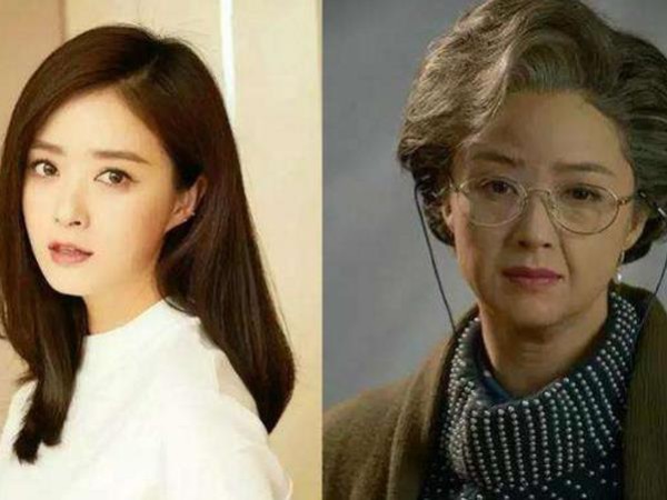 4位明星的“老年照”，蒋欣认不出，黄磊很逼真，黄晓明惊人