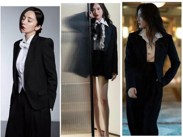 “嘉人”合影女星站位，令人眼前一亮！
