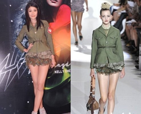 女明星大牌礼服撞衫胜超模