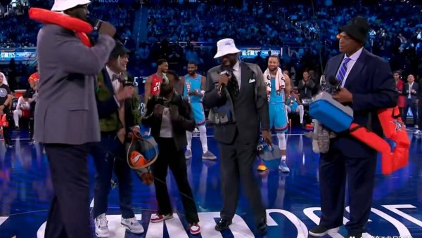 NBA全明星赛花絮：解说天团收到钓鱼装备，塔图姆父子惹笑，库里获MVP
