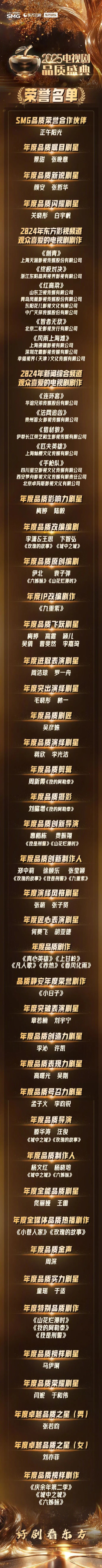 刘亦菲获奖！胡歌黄晓明霍建华纷纷送祝福