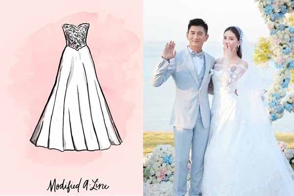 新娘婚纱怎么选?看娱乐圈女神婚纱选择