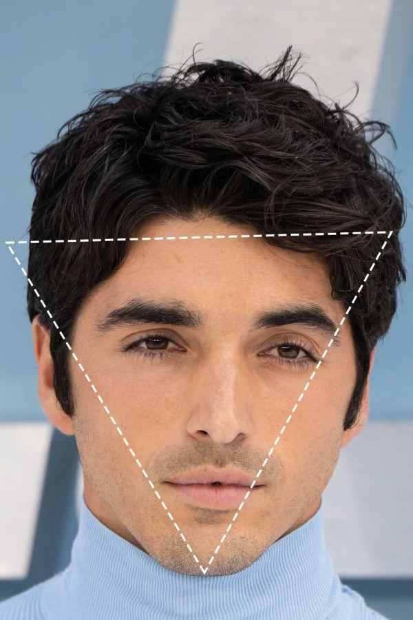 Taylor Zakhar Perez 三角脸型