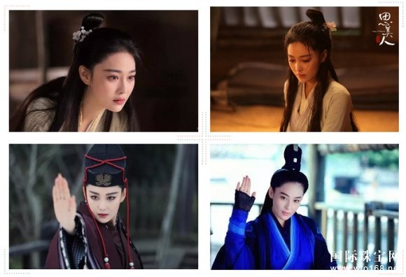 人气女演员张馨予为周百福*形象代言人