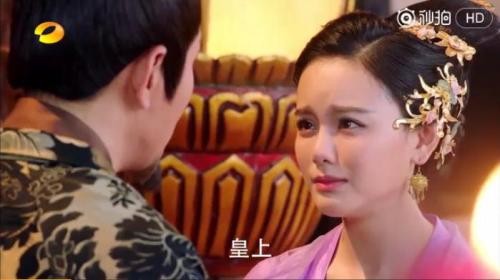视频截图：南笙在《楚乔传》中饰演兰儿