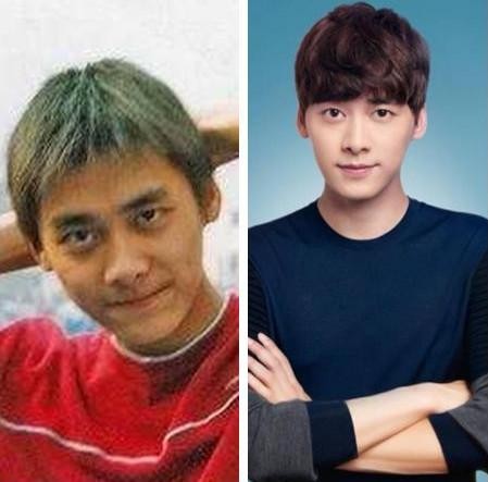明星出道前后照片对比，李易峰似路人，胡歌变化大，一人最离谱！