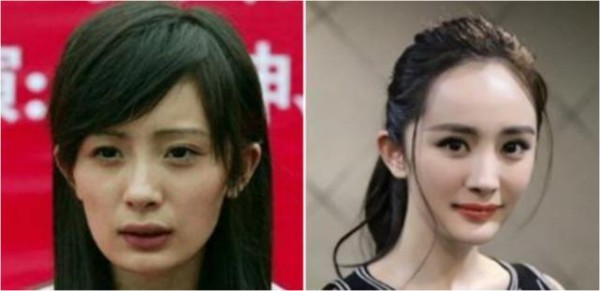 明星刚出道的样子，杨幂的方脸，赵丽颖好清新，热巴仙女下凡