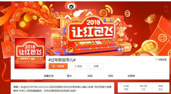 微博红包季落幕 10万博主发出25亿个红包