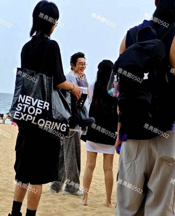 三亚海棠湾遇到好多明星，黄晓明变瘦变帅了，张韶涵好瘦小小一只