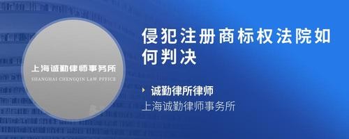侵犯注册商标权法院如何判决