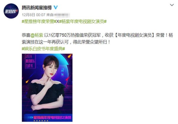 肖战杨紫双双获奖啦！得知他们所获奖项后，粉丝按捺不住内心激动