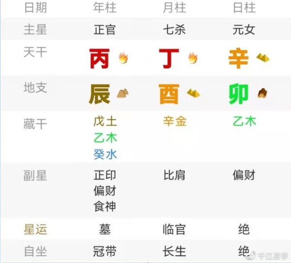 大S生辰排盘