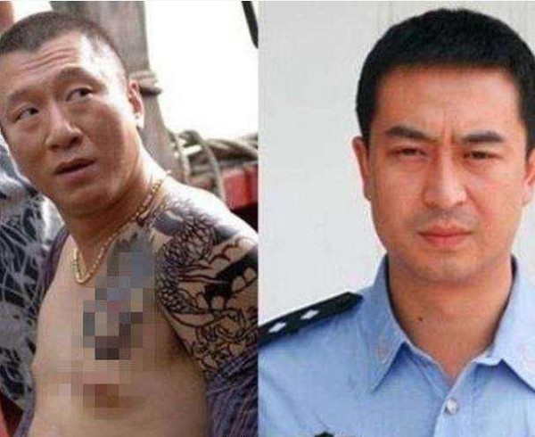 娱乐圈里十分有名的老戏骨, 两人一个演警察一个演坏蛋